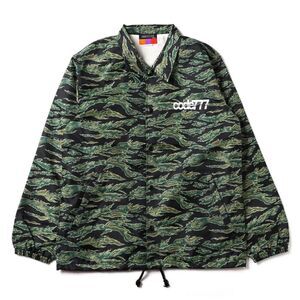 RADIO EVA THE BEAST CAMOUFLAGE COACH JACKET Green Camo Size XL